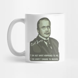 Carl Jung Portrait and Quote Mug